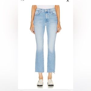 MOTHER insider crop step fray limited edition wash - deep breaths